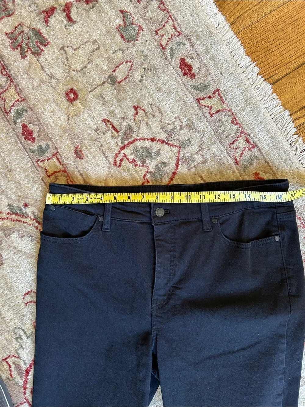 Talbots Flawless Black Slim Ankle Jeans EUC - Picture 7 of 11